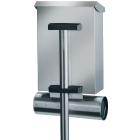 DAD Decayeux P100 Series Post Box Mounting Pole Stainless Steel - 
