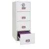 Phoenix World Class Vertical Fire File FS2274E 4 Drawer File Cabinet