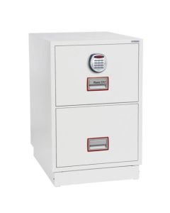 Phoenix World Class 2 Drawer Fire File Cabinet FS2262E - 