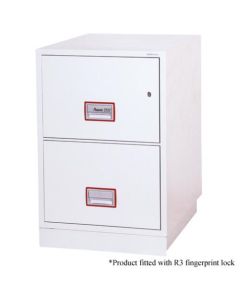 Phoenix World Class 2 Drawer Fire File Cabinet FS2262F - 