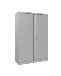Phoenix SCL1491GGK 2 Door 3 Shelf Steel Cupboard - 