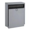 DAD Decayeux D410 Series Anti Theft Post Box - Silver Grey